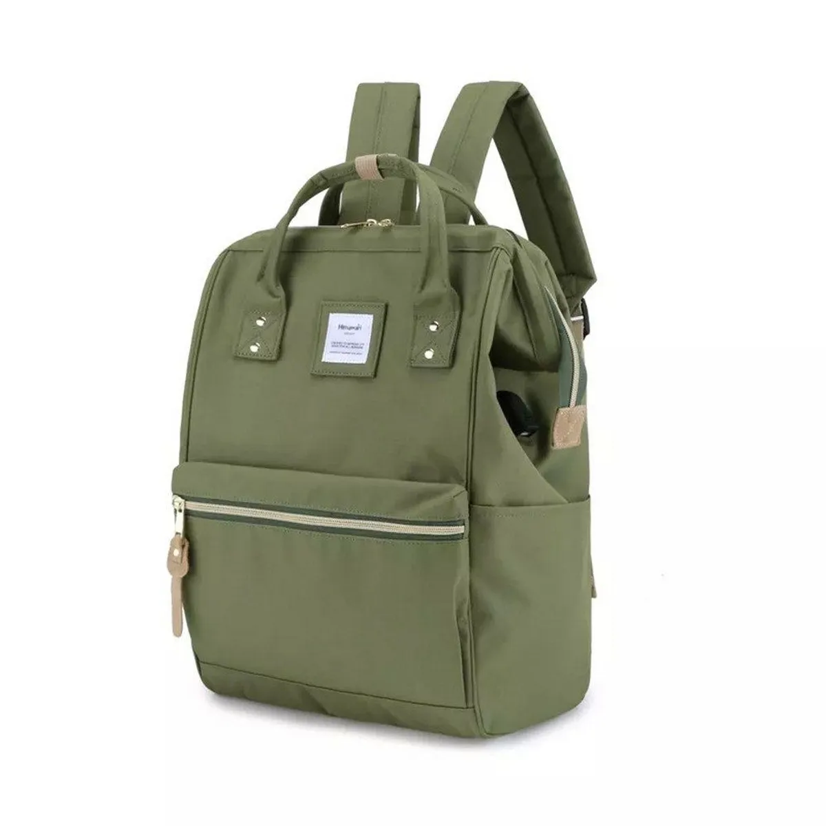 HIMAWARI - Himawari - Mochila escolar o de viaje porta Laptop H9001-23 Verde Militar