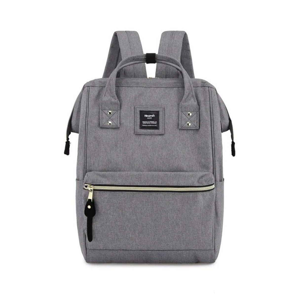 HIMAWARI - Himawari - Mochila escolar o de viaje porta Laptop H9001-25 Gris Oscuro