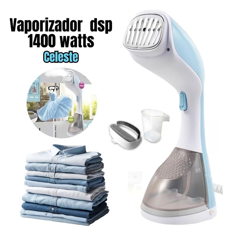 Dsp - Vaporizador de Prendas DSP de 1400 watts - Azul