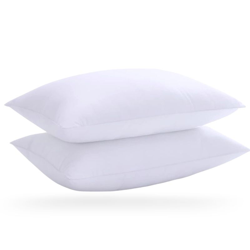 HYPNO HOME - Pack x2 Almohadas de Microfibra Siliconada 1200gr 50x70cm c/u