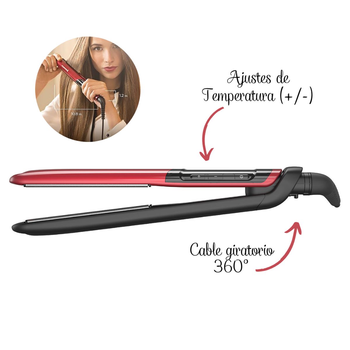 REMINGTON - Plancha Alisadora Remington Silk 455°F 235°C