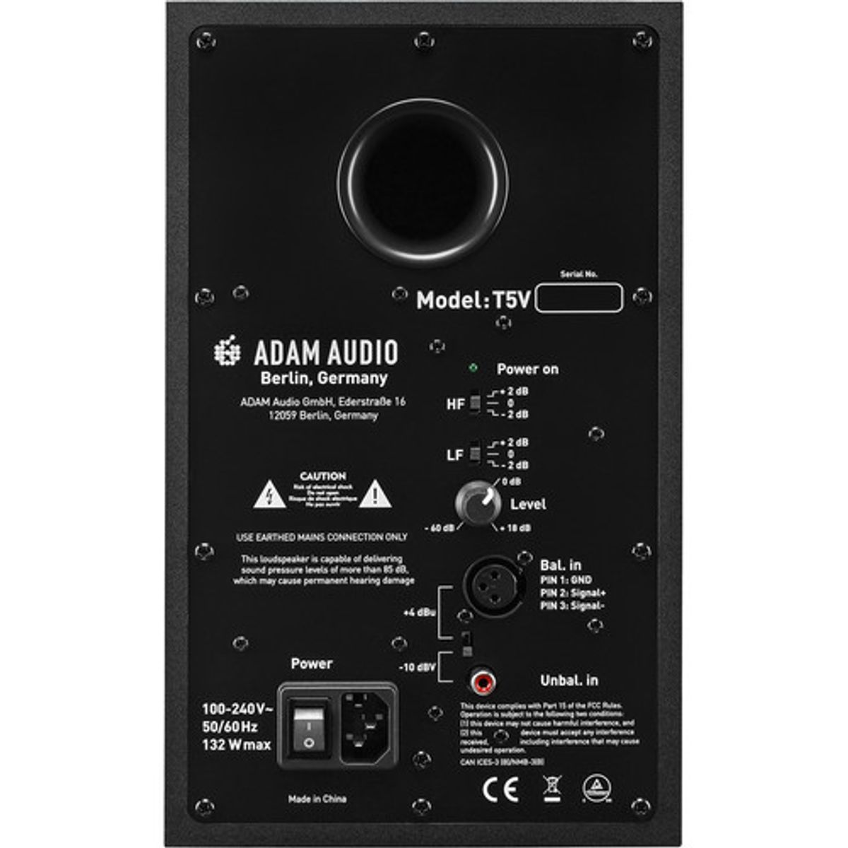 GENERICO - ADAM Audio - T5V 5 inch Powered Studio Monitor