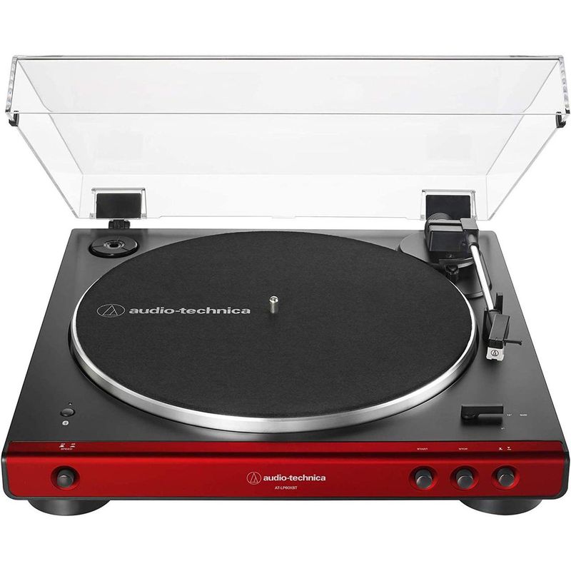 AUDIO TECHNICA - TORNAMESA AUDIO TECHNICA LP60XBT ROJA