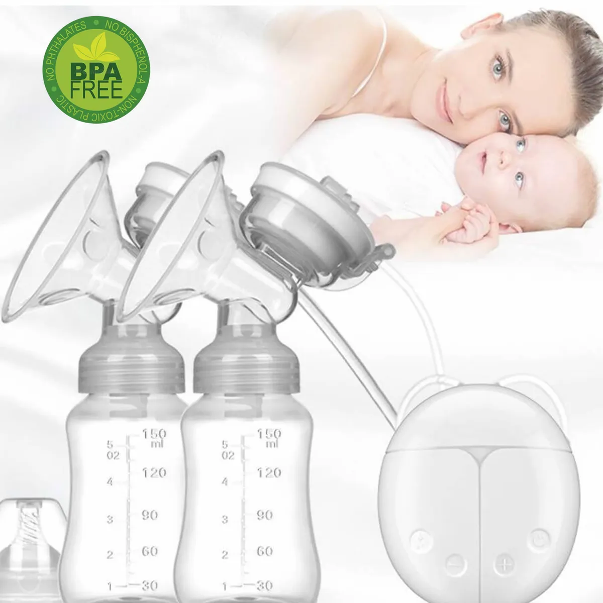 GENERICO - Extractor de leche eléctrico doble