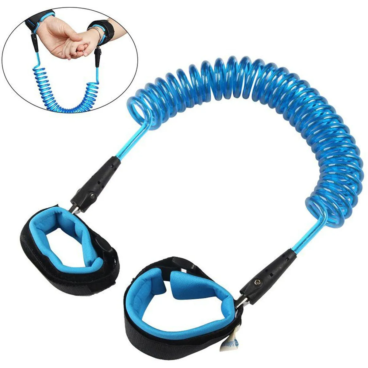 GENERICO - Correa arnés de seguridad para niño anti perdida - azul