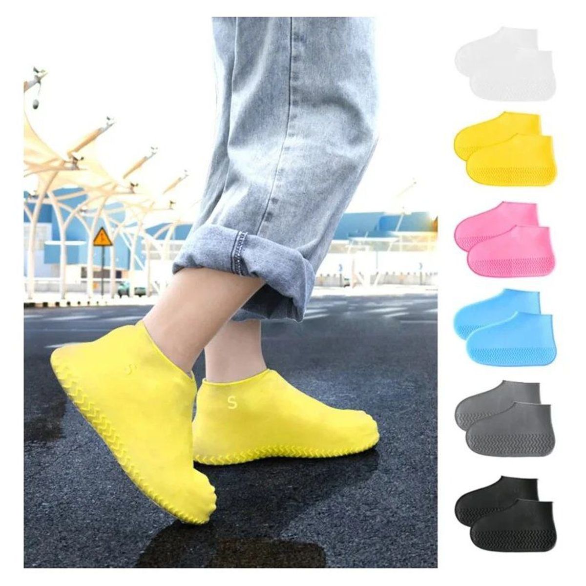 GENERICO - Funda cubierta de zapato de silicona