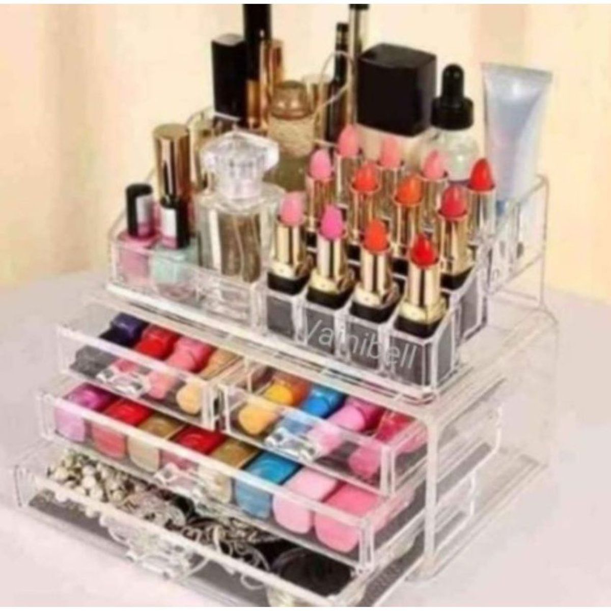 GENERICO - Organizador de maquillaje en acrilico 100 calidad