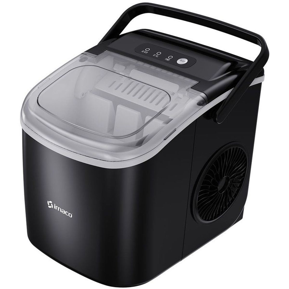 IMACO - Maquina de hacer hielo imaco imk1209 - negro