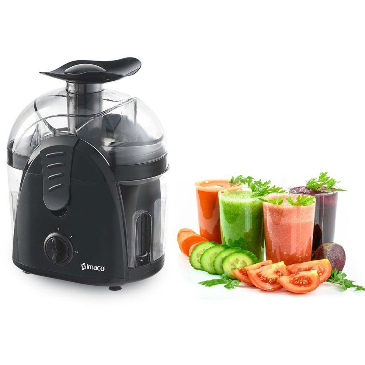 IMACO - EXTRACTOR DE JUGO IMACO CP4830 NEGRO