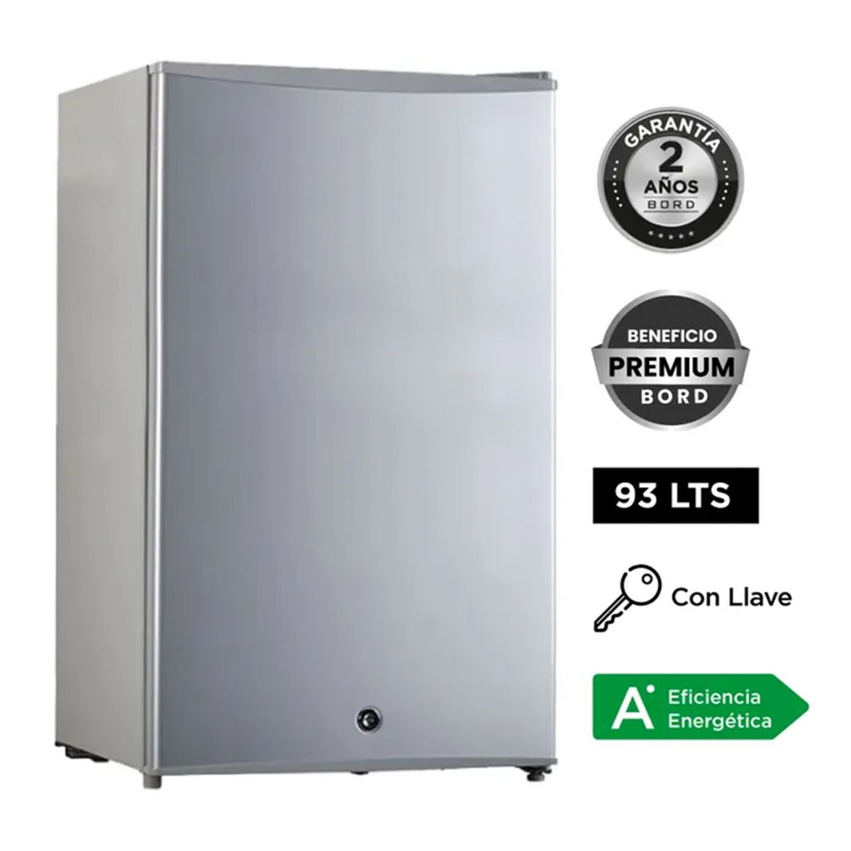 BORD - Frigobar Bord 93 LT Mi120S-M Silver