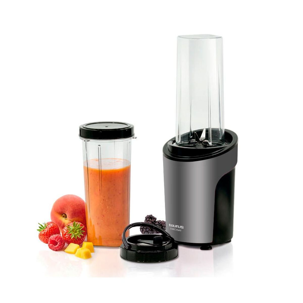 TAURUS - Mini licuadora taurus  shake away vaso tomatodo libre de bpa