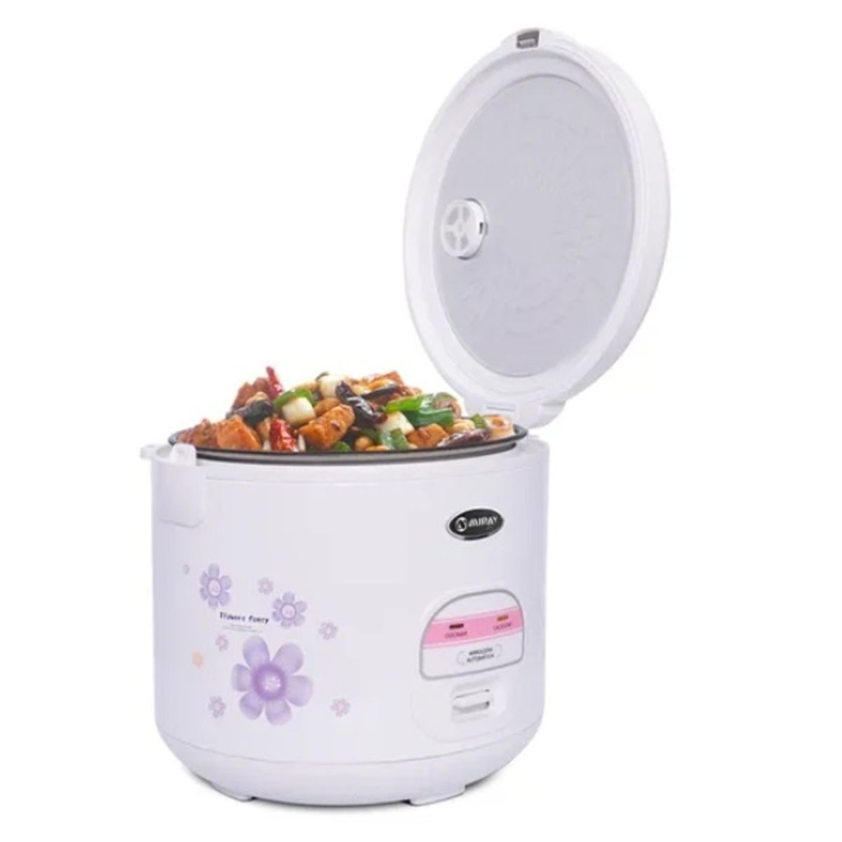 MIRAY - Olla arrocera miray om - t339 color blanco con diseño