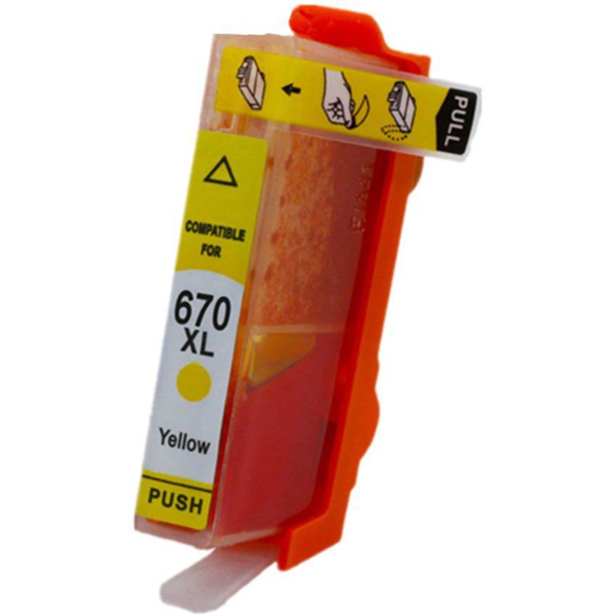 GENERICO - Cartucho hp 670 670xl compatible hp 3525 4615 4620 4625 5525 6526