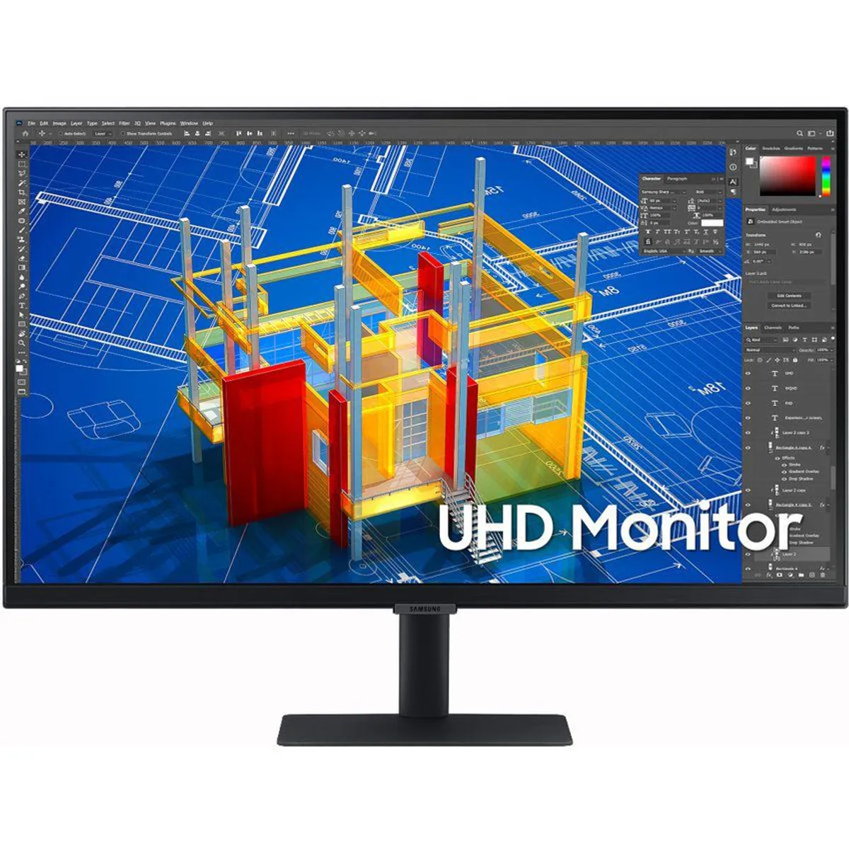 SAMSUNG - Monitor Samsung ViewFinity S7 27 4K UHD IPS HDR10 DP HDMI