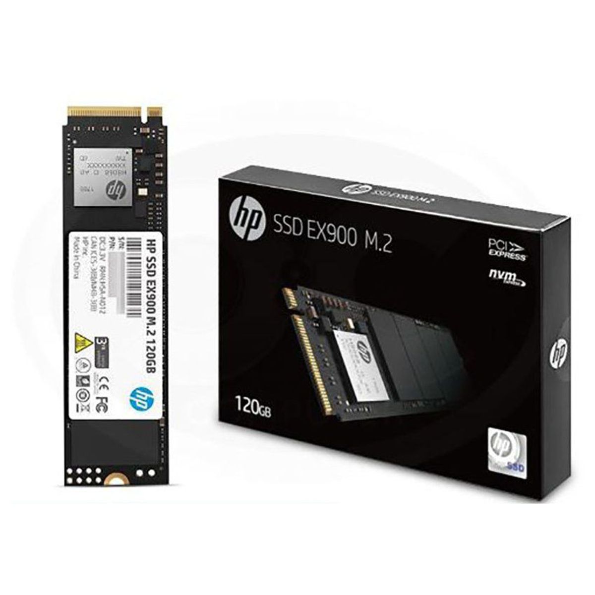 HP - Disco ssd 120gb hp ex900 m.2 2280 nvme pcie disco solido