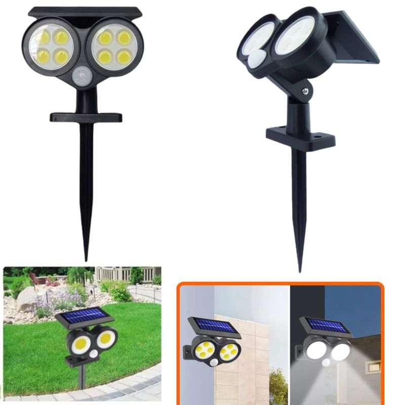 OEM - Reflector Solar con Sensor de Movimiento Luces de Césped LF 1906B