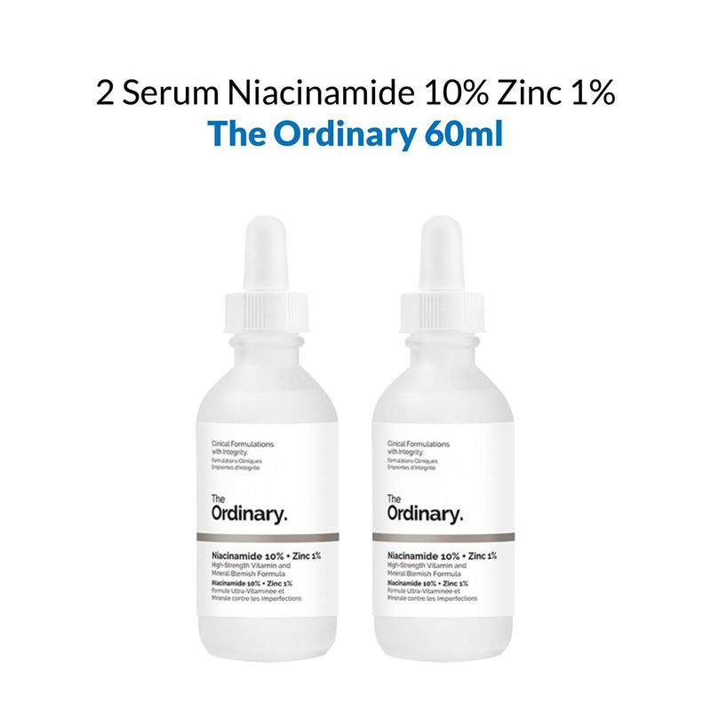 THE ORDINARY - 2 Serum Niacinamide 10% Zinc 1%   The Ordinary 60ml