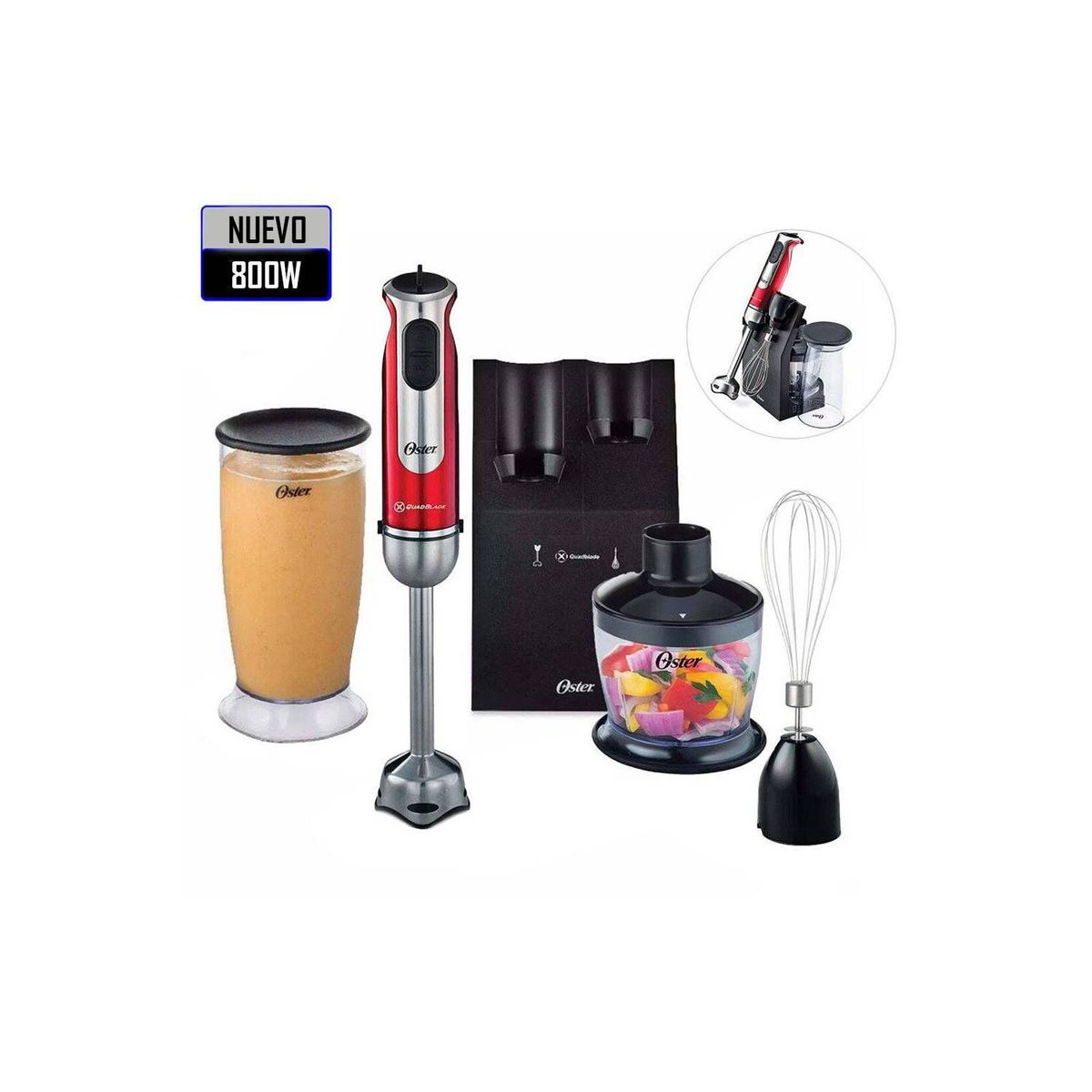 OSTER - Batidora de Inmersión fpsthb2801 800w