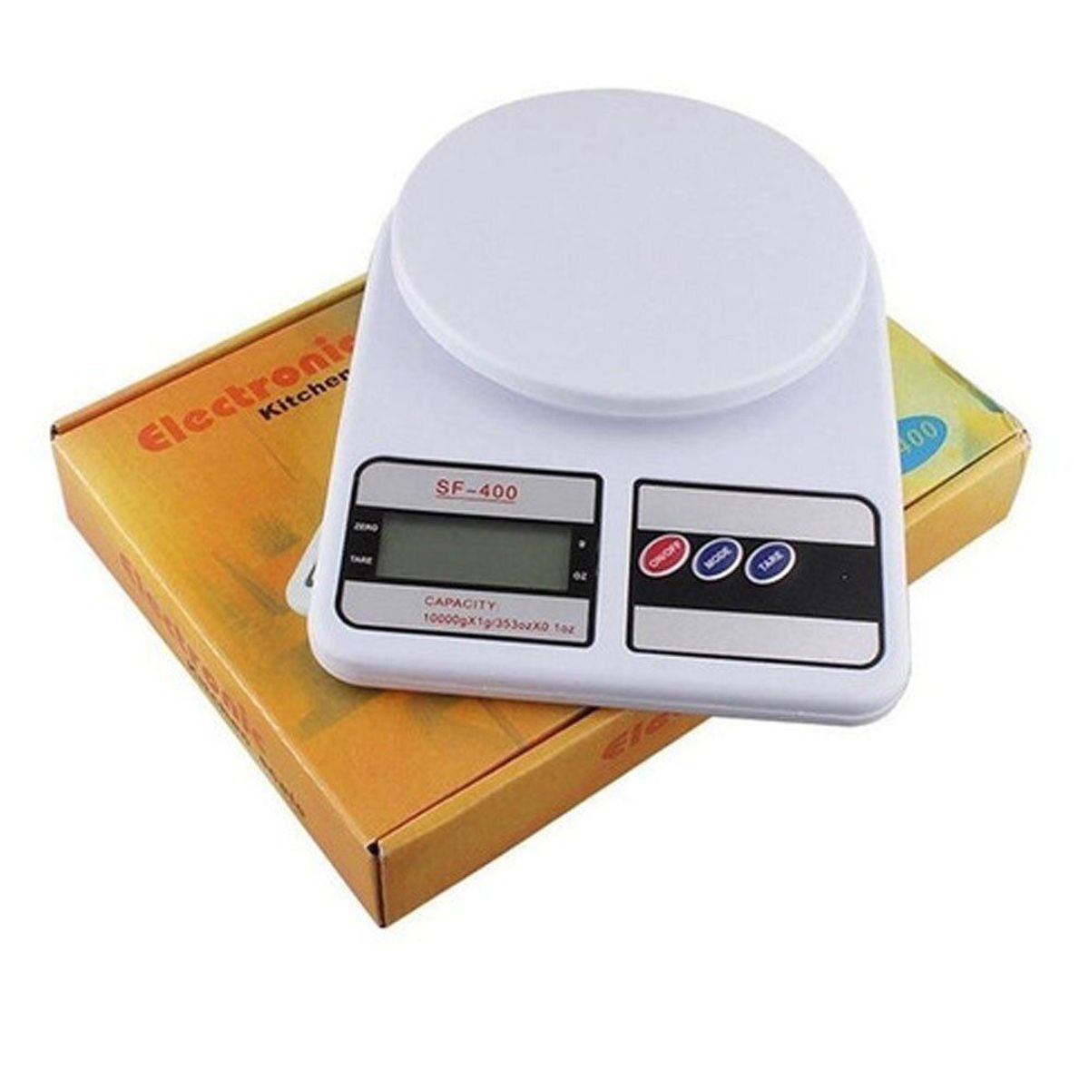 KITCHENIQ - Balanza Gramera Digital de Cocina hasta 10kg