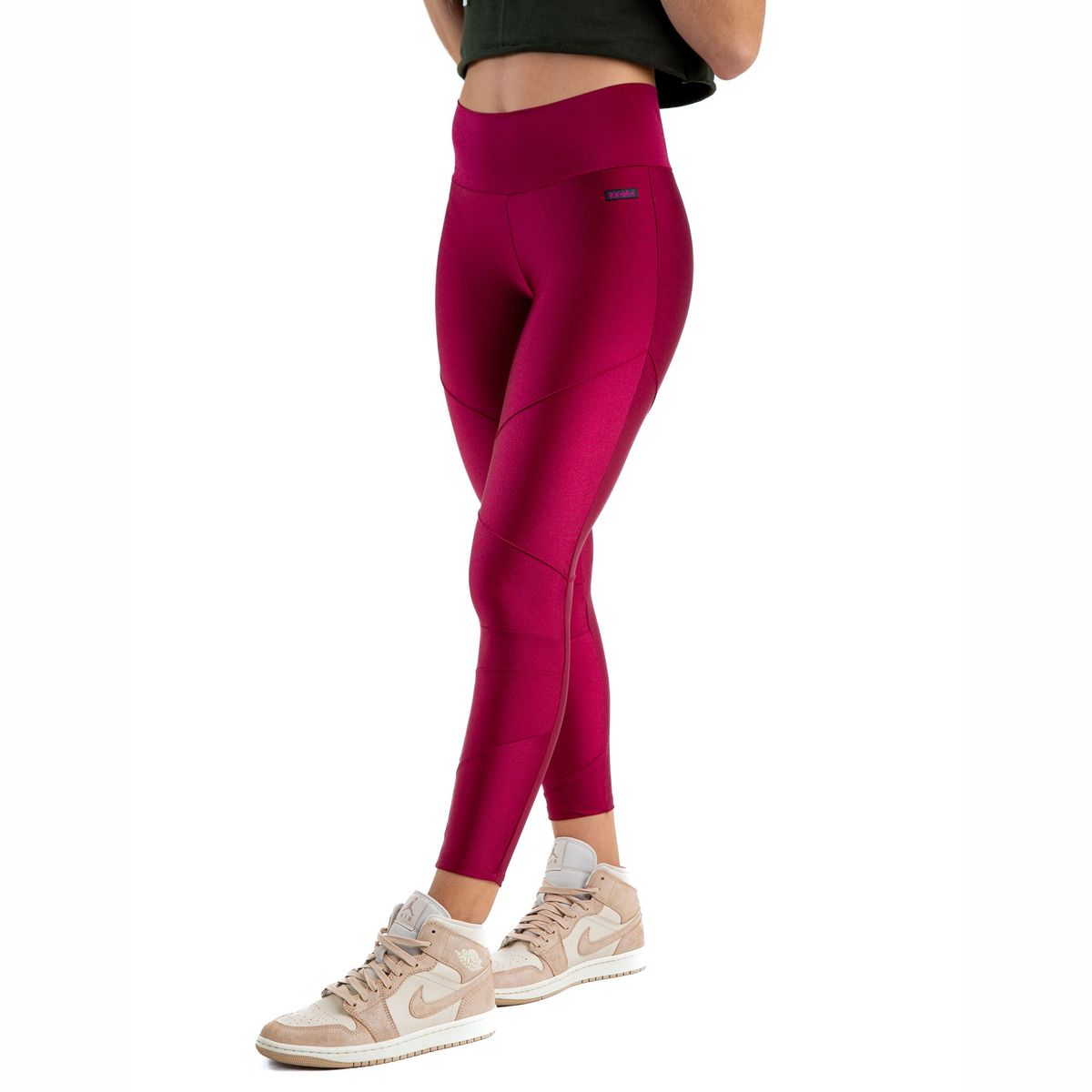 KINETIX - Leggings Malla Kinetix Futuristic Mujer Adulto Lycra Guinda