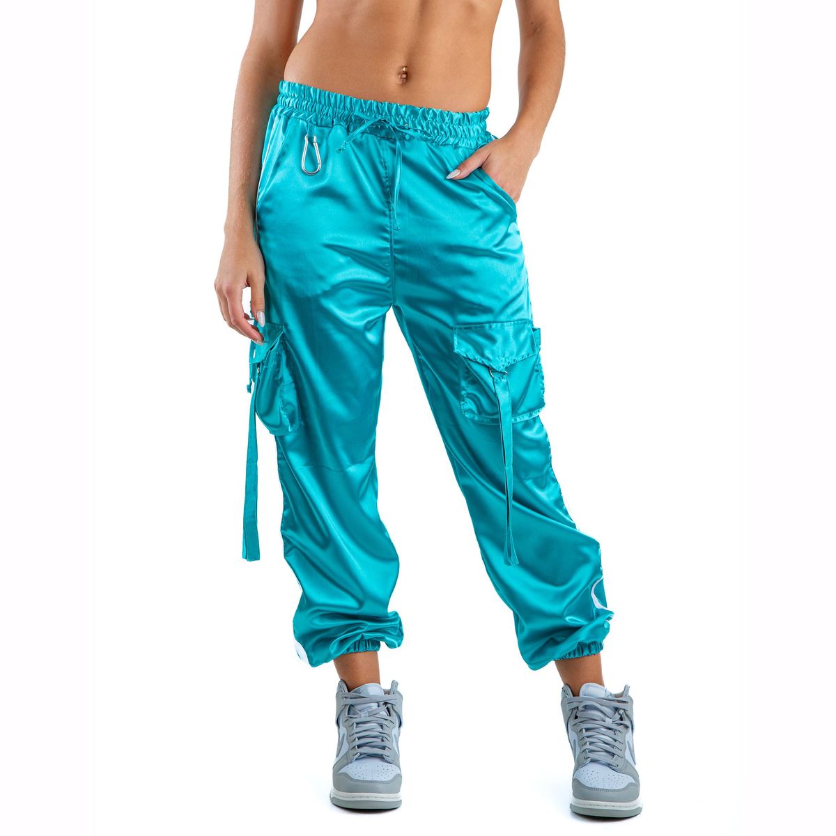 KINETIX - Pantalón Kinetix Jogger Cargo Myna Jade Mujer