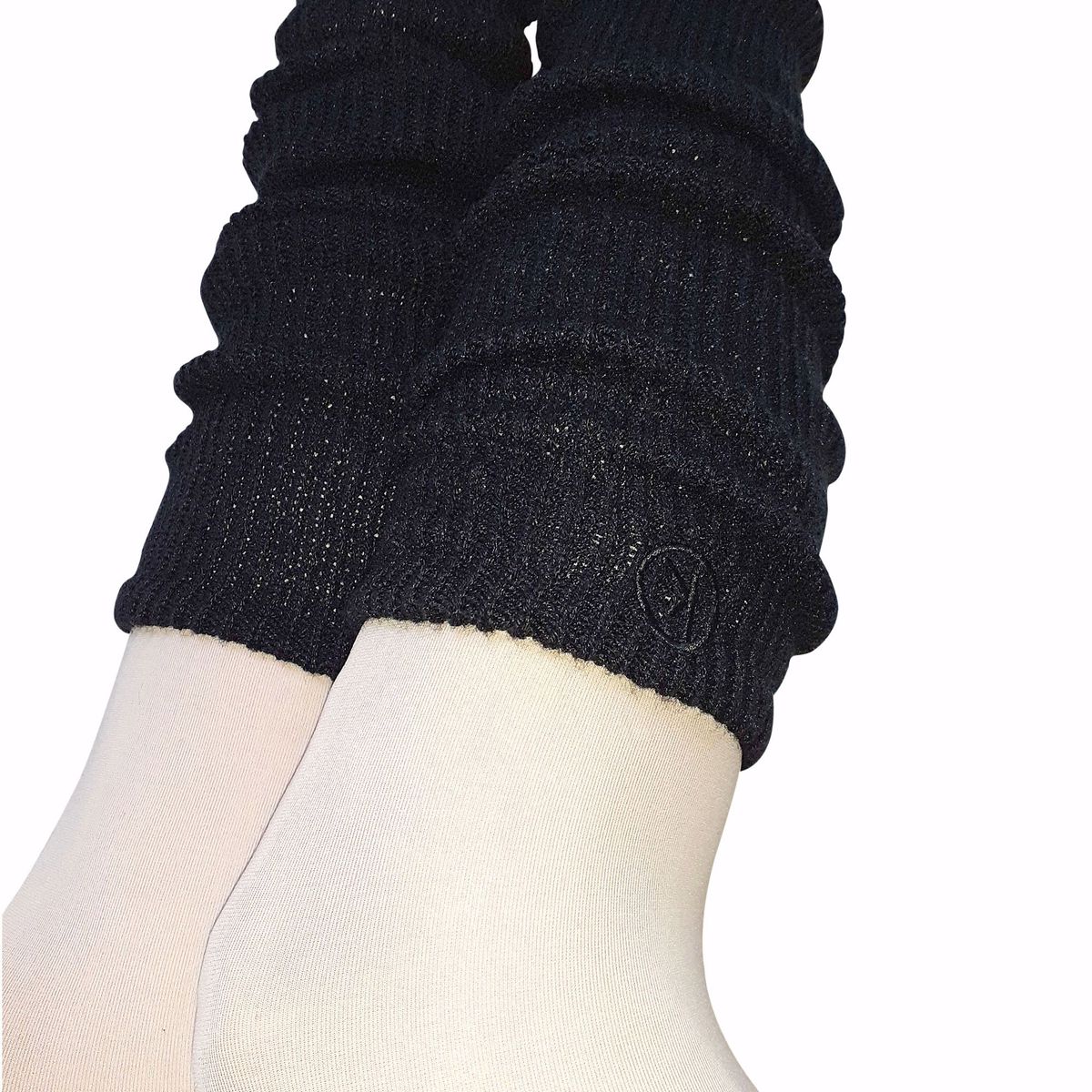 KINETIX - Medias Térmicas Calentadores Kinetix Mujer Acrílico Spandex Negro