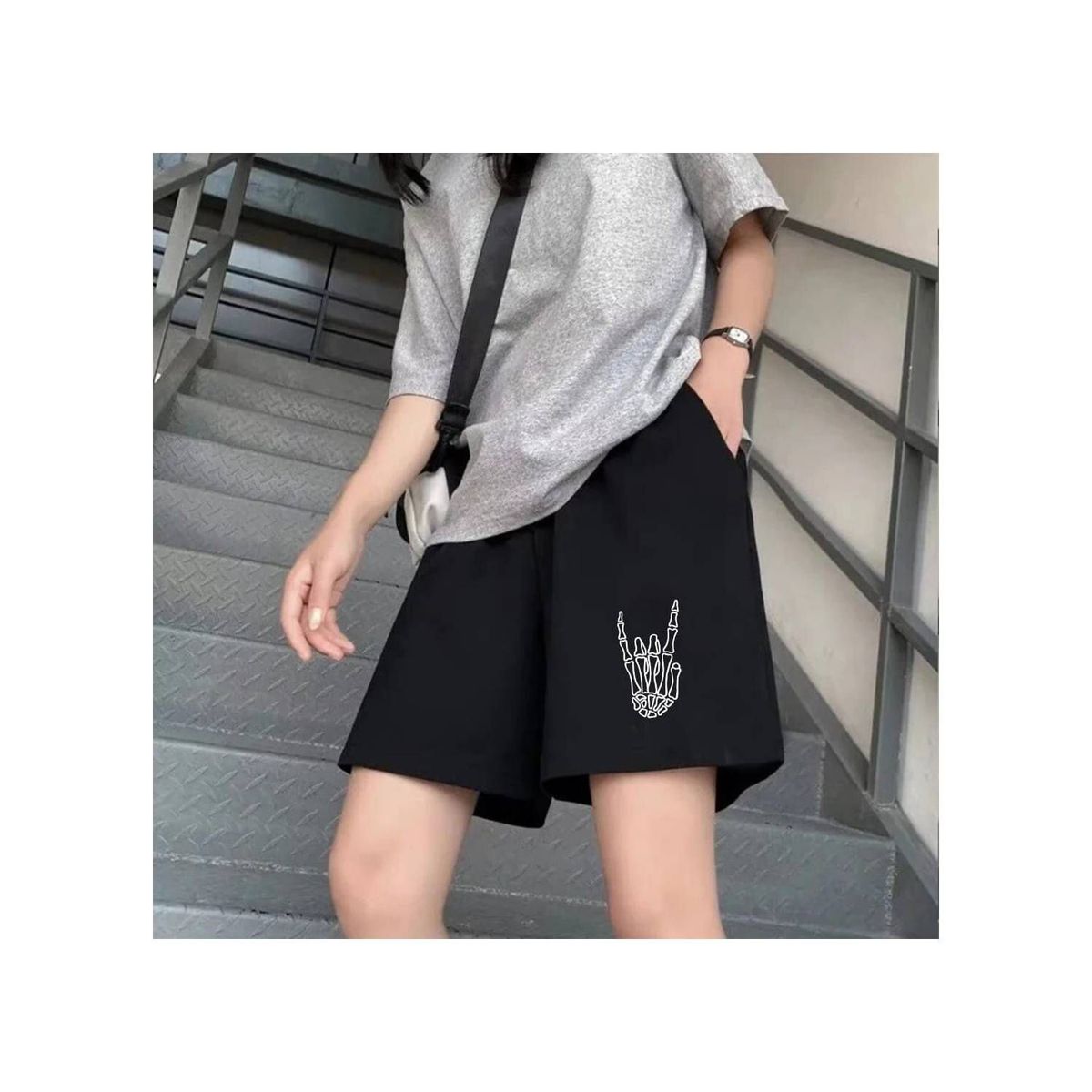 PEACE AND LOVE - Short Mujer Peace And Love