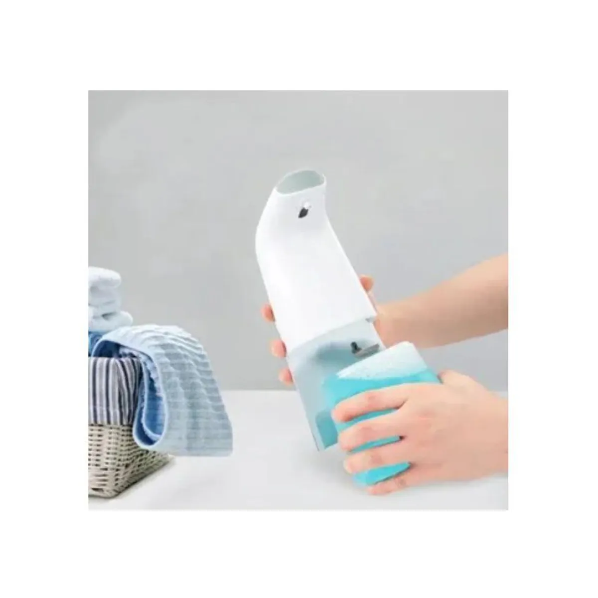 GENERICO - Dispensador de jabon con sensor automático - espuma sin contacto