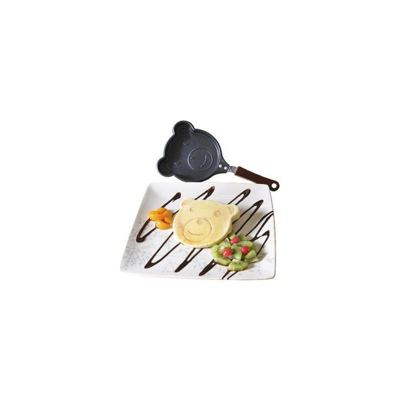 GENERICO - Sartén acero inoxidable molde oso para huevos y pancakes