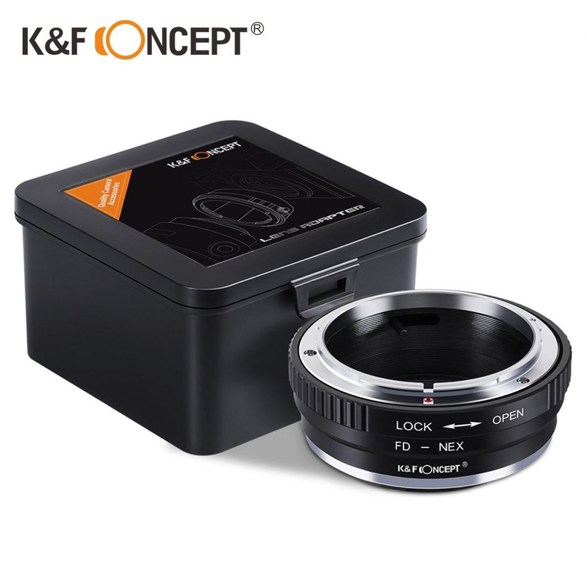 K&F CONCEPT - Adaptador Manual CANON FD a SONY E  KF Concept
