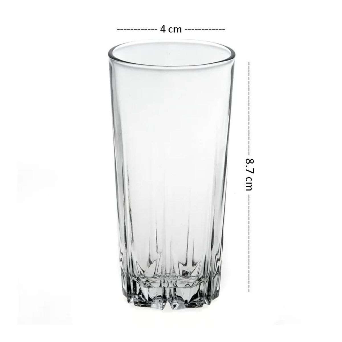 INSPIRA - Juego de 6 Vasos Shot Tequilero 60 ml