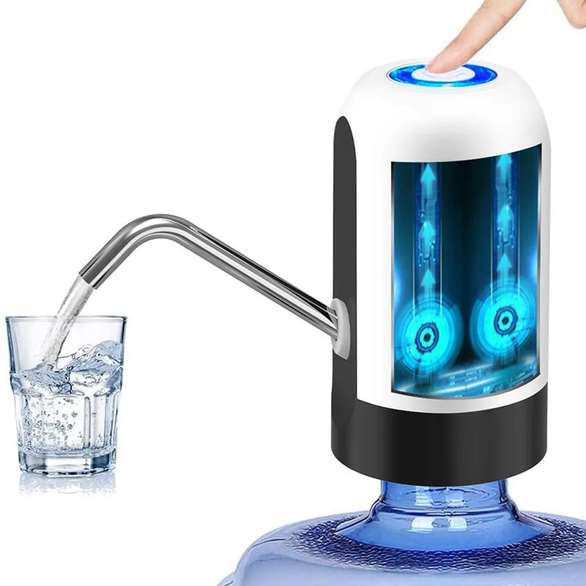 SEISA - Dispensador de Agua Automatica Recargable Mini Bomba de Agua