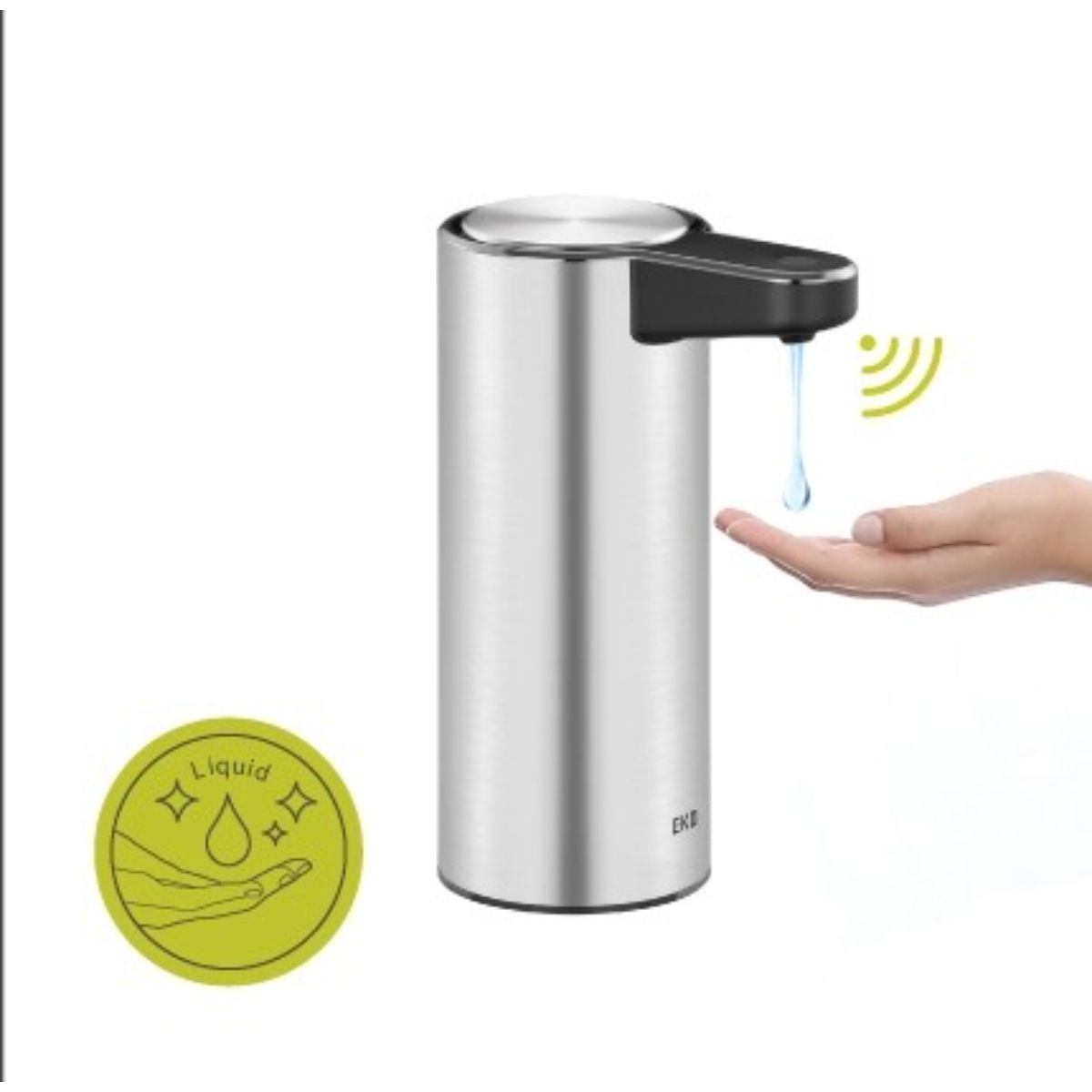 EKO - Dispensador jabón líquido sensor recarga USB EKO Aroma 250ml