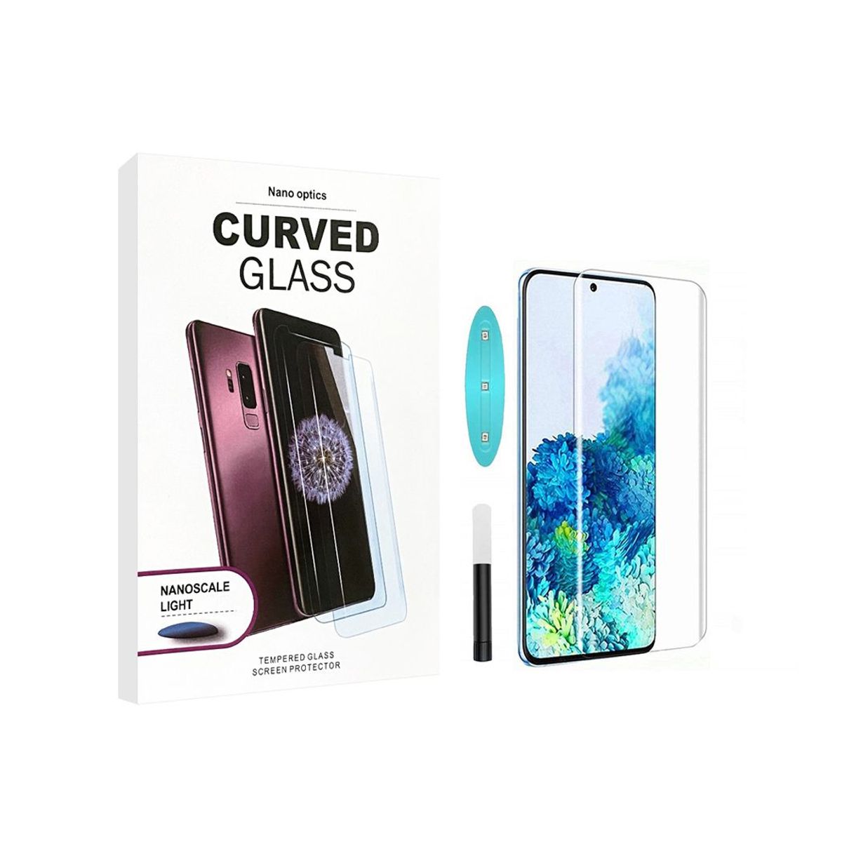 SPACE - Case Space Anticaida  Mica UV Samsung S22 Transparente