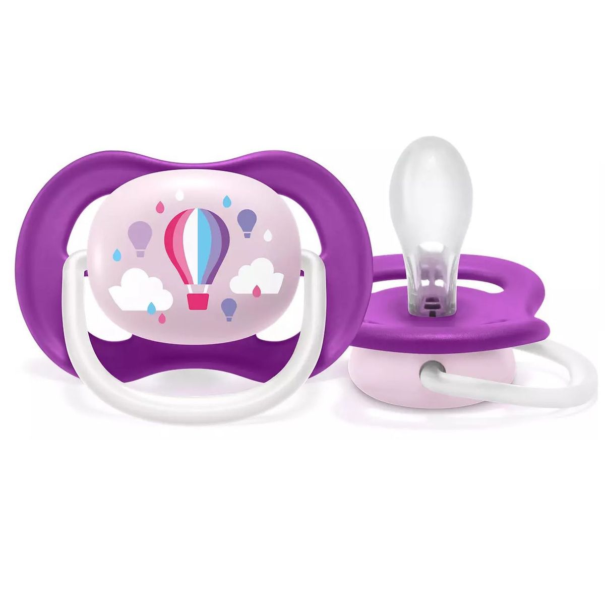 AVENT - Chupon Avent 6 A 18 M Ultra Aereado Anatomico Globos - Niña