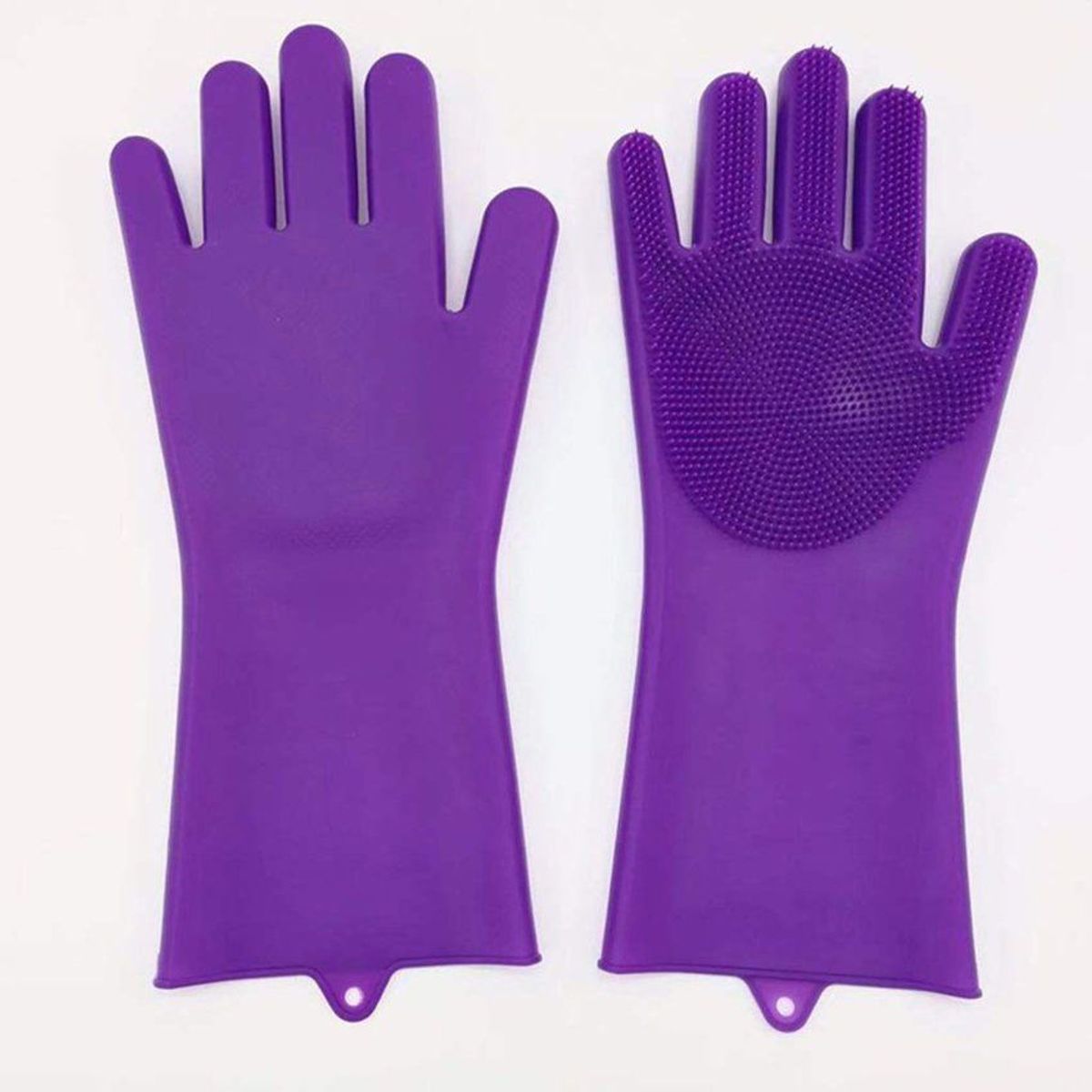 GENERICO - Guantes de silicona reutilizables mágicos - lila