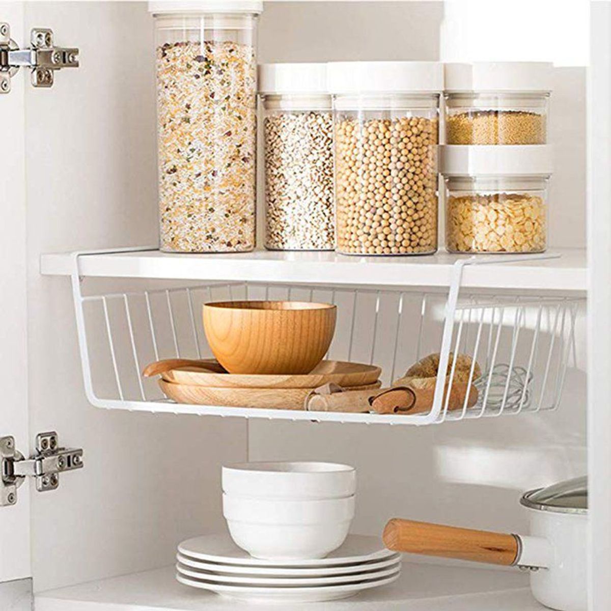 GENERICO - Organizador, multiuso cesta de almacenamiento alacena escritorio y mas