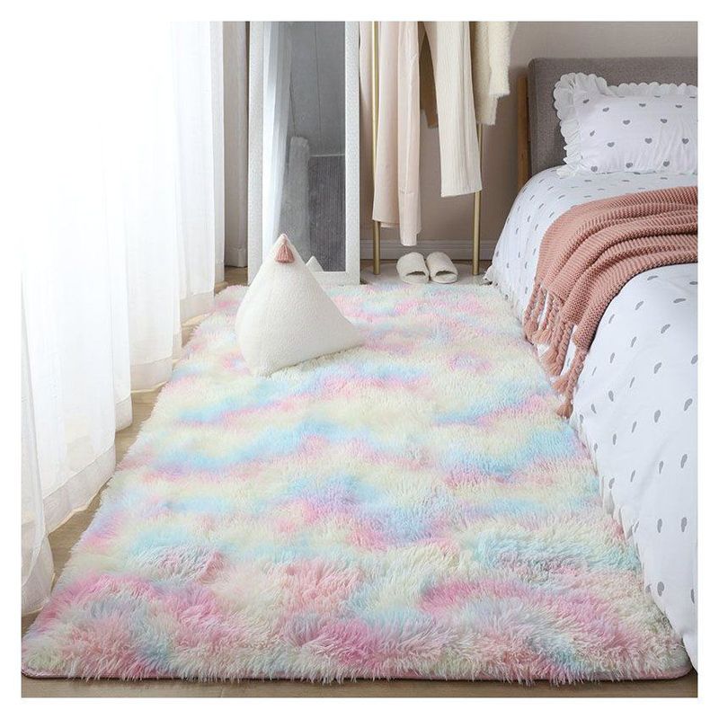 GENERICO - Alfombra  peluche calidad a1 unicornio