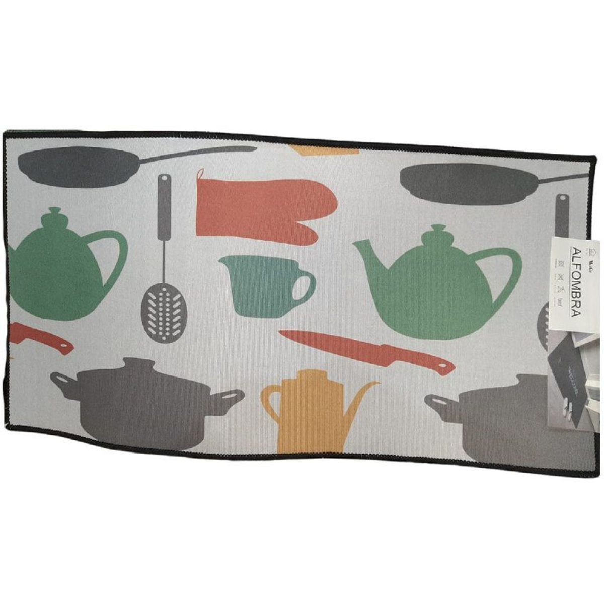 GENERICO - Alfombra moderna para cocina tapete antideslizante