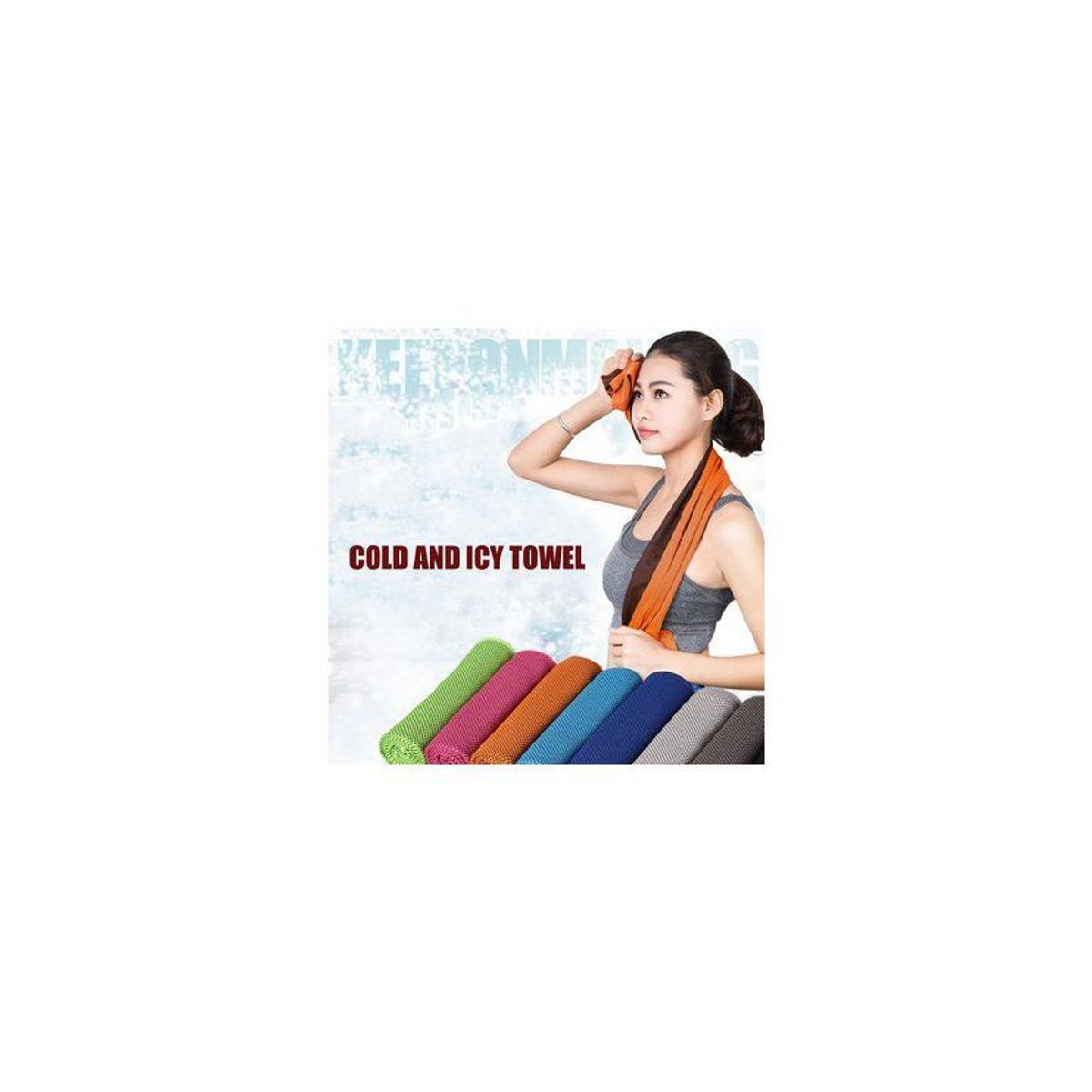 GENERICO - Toalla deportiva cool towel