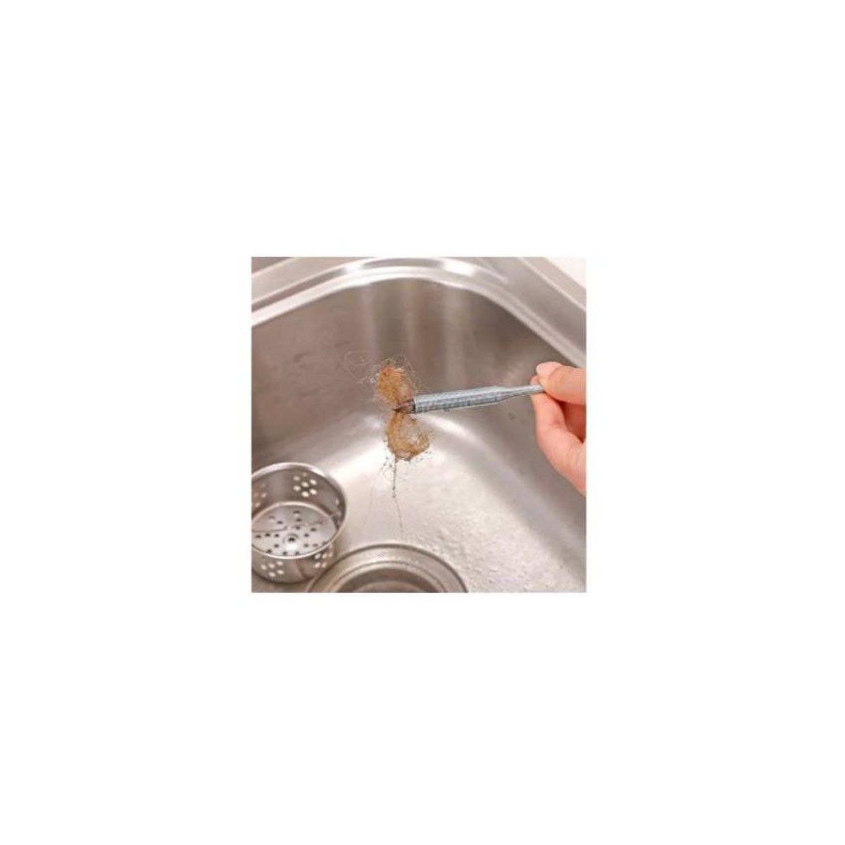 Desatorador de drenaje, lavadero, ducha, cocina, baño tipo pinza, marca GENERICO - Foto 2