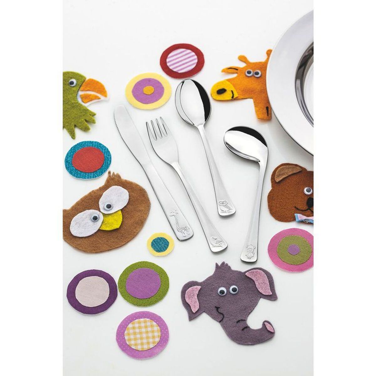 TRAMONTINA - Juego de cubiertos tramontina para niños 66970010 - acero inox