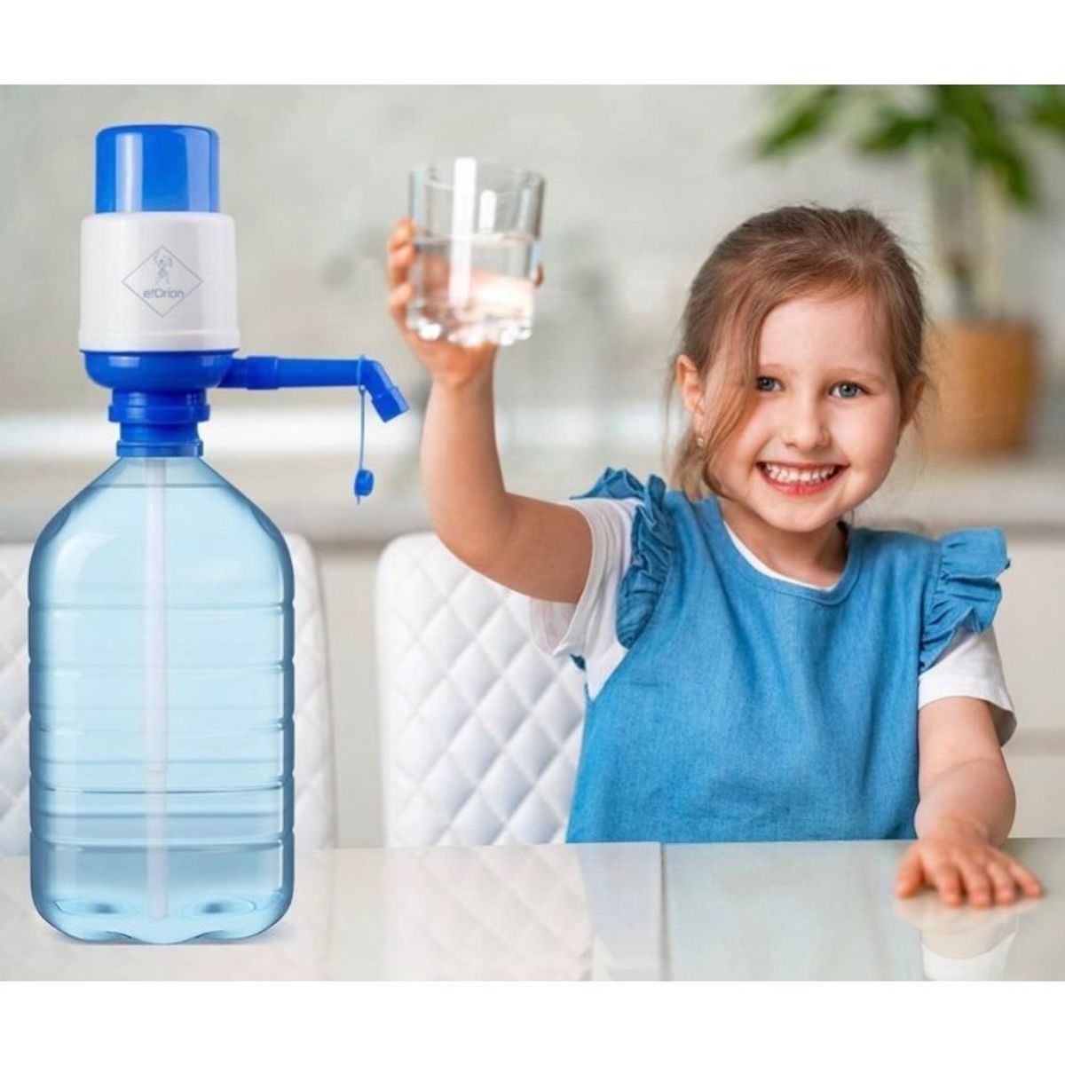 ANKAFA IMPORTACI?N - Dispensador Agua Manual 5 A 20 Lts Bomba Botellon