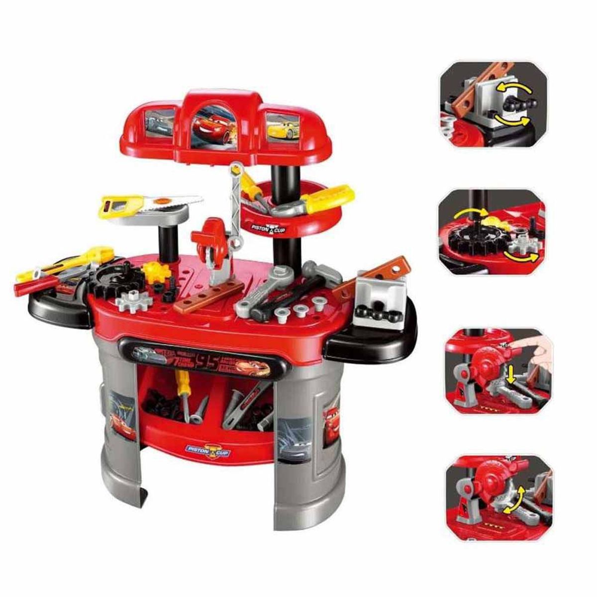 DISNEY - Set Taller Mecanico Y Herramientas - Cars