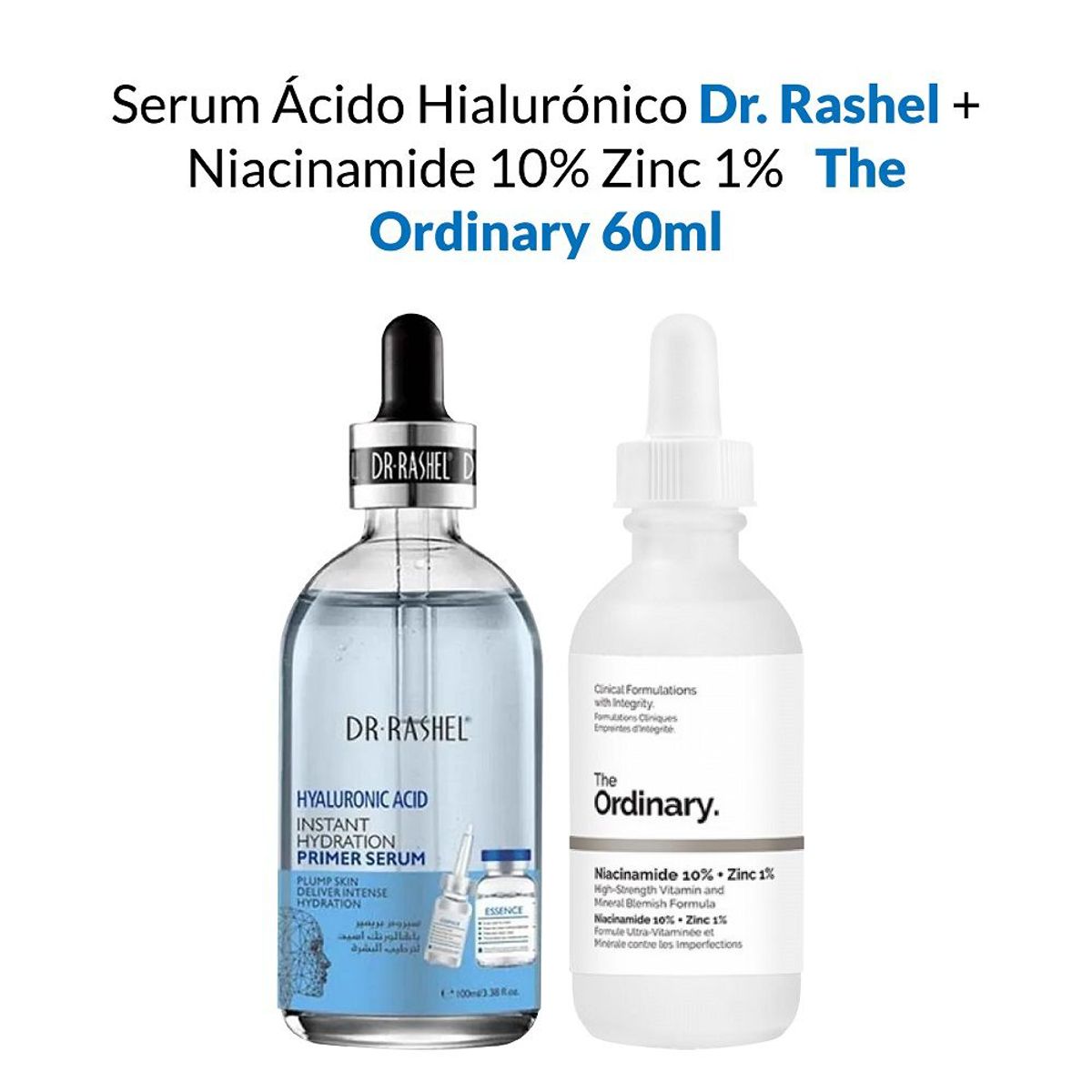 THE ORDINARY - Serum Ácido Hialurónico + Niacinamide 10% Zinc 1%   The Ordinary 60ml