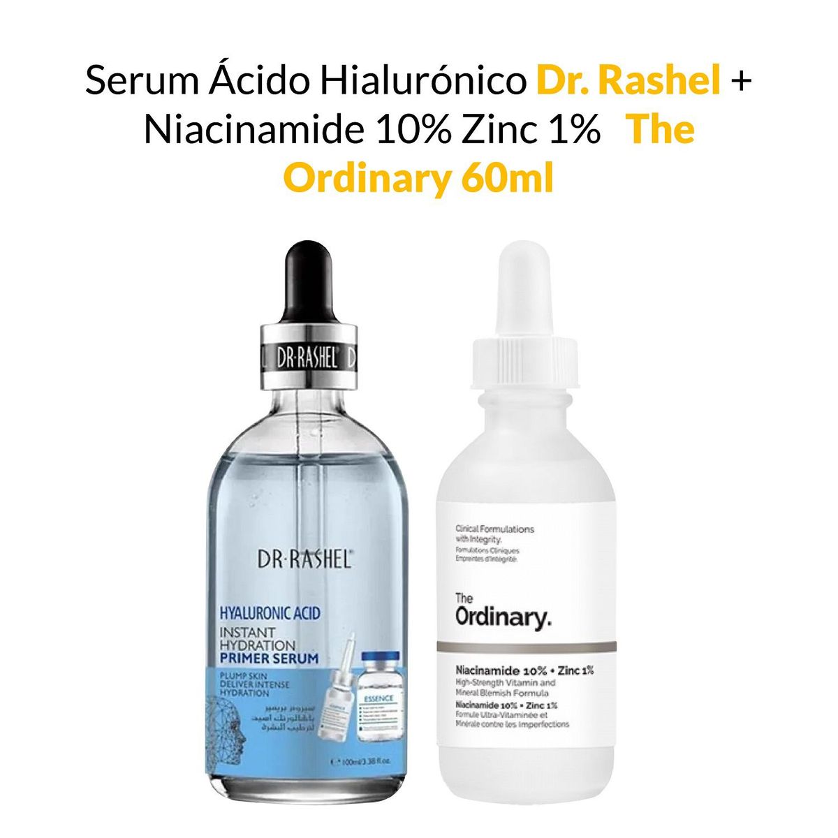 THE ORDINARY - Serum Ácido Hialurónico + Niacinamide 10% Zinc 1%   The Ordinary 60ml