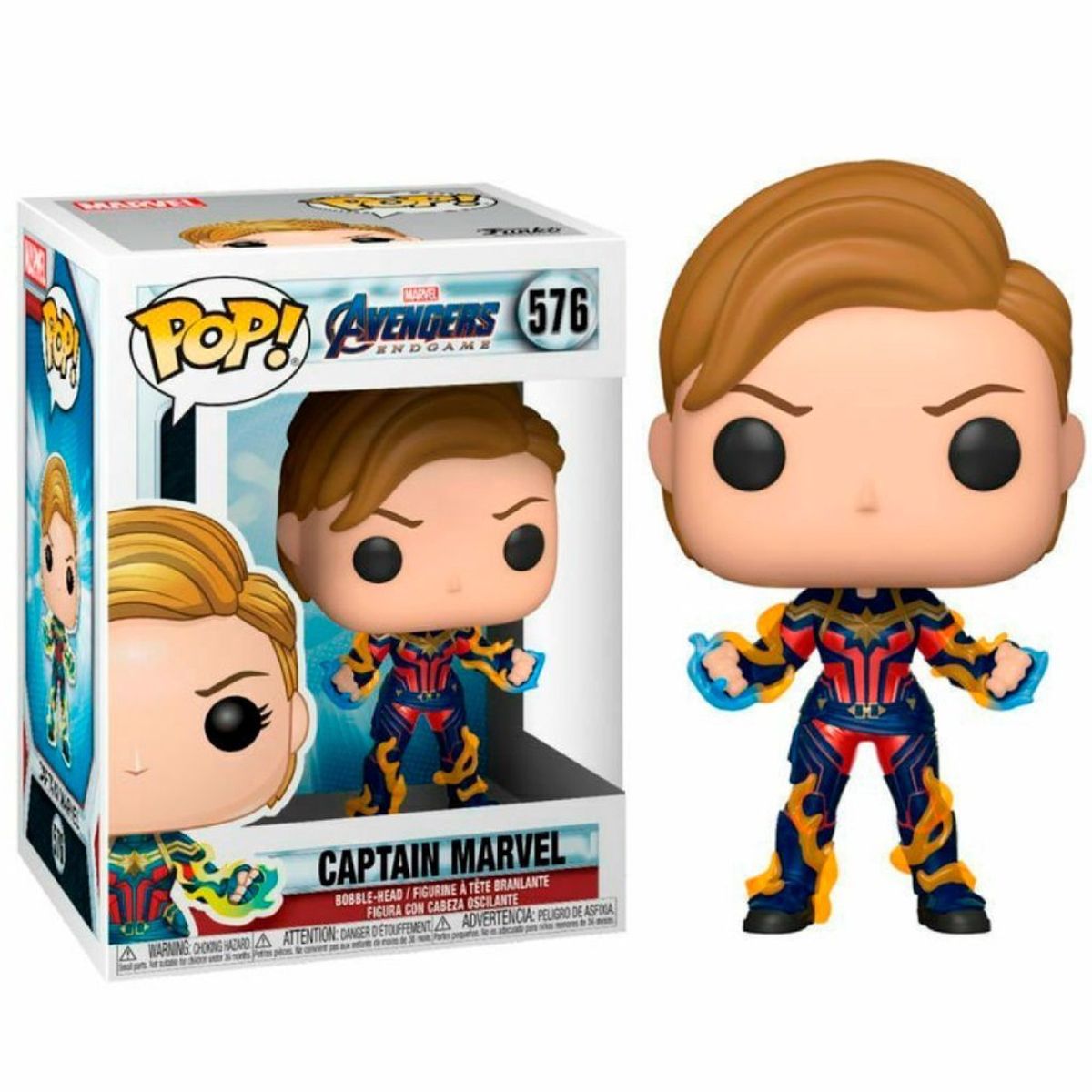FUNKO - Funko Pop Captain Marvel - MARVEL AVENGERS ENDGAME