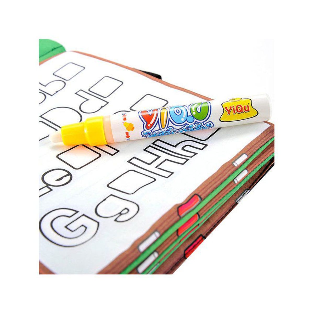 GENERICO - Libro mágico dibujo en tela con lápiz de agua - multicolor