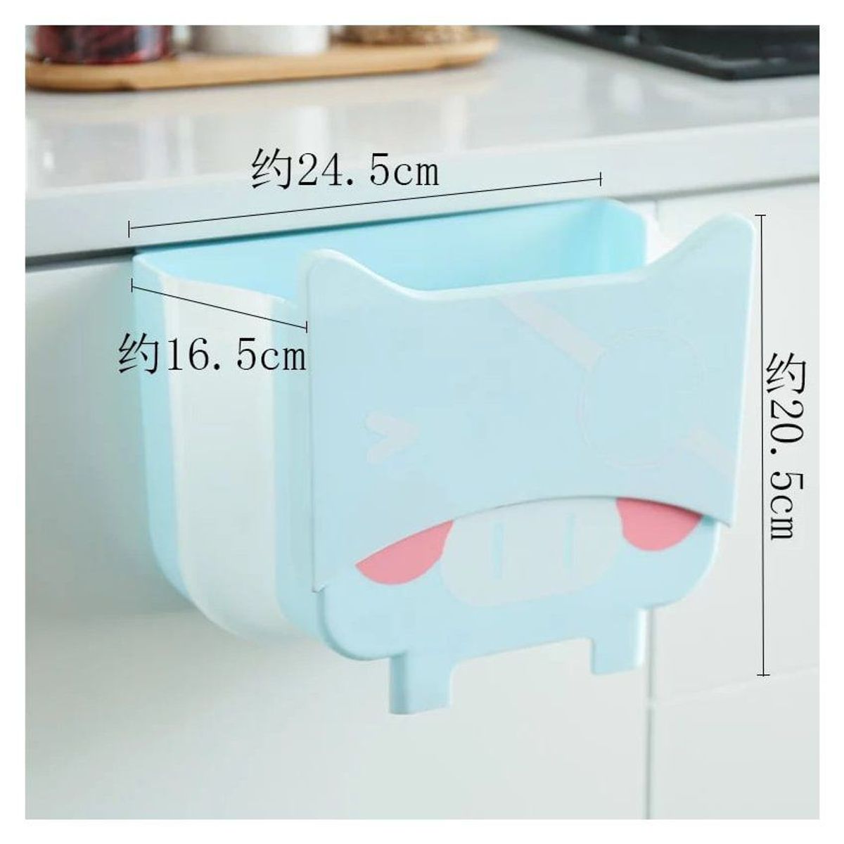 GENERICO - Tacho de basura plegable organizador ecológico multifuncional