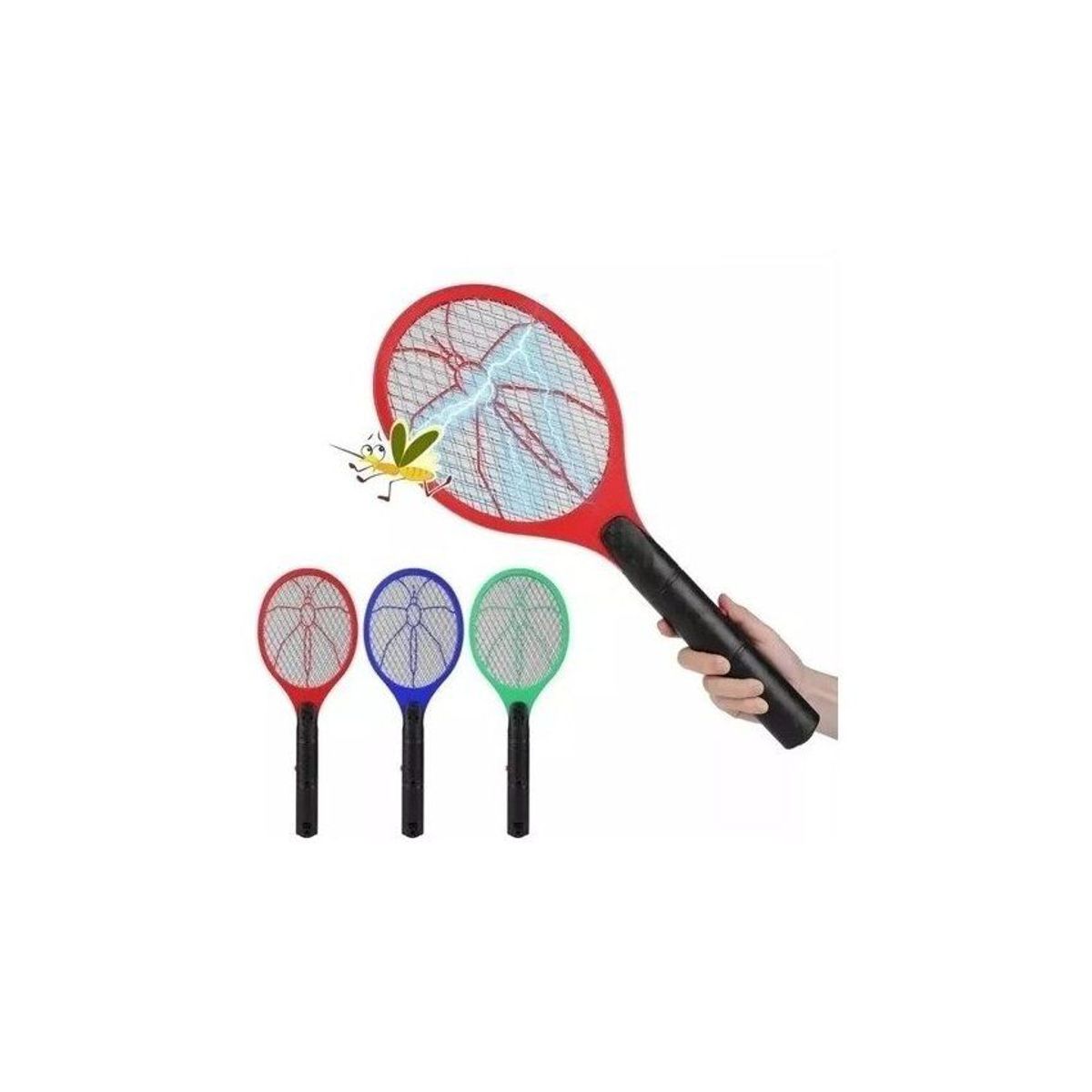 OEM - Raqueta electrica mata zancudos moscas mosquitos